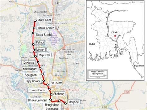 metro rod|dhaka metro rail full map.